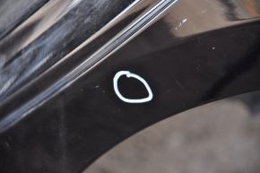 Quarter wing rear left Tesla Model 3 18- on the body, black, bumps, dented corner