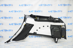 Arch trim left Jeep Grand Cherokee WK2 18-20 black, for electric drive, scratches