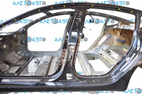 Body pillar center left Tesla Model 3 18- on the body, black, bump on the threshold