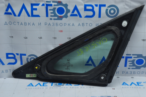 Window blind glass rear left Honda Civic X FC 16-21 4d scratches on chrome