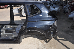 Quarter wing rear left VW Tiguan 18-24 long on the body, black
