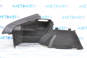 Left arch trim Porsche Panamera 14-16 black, mesh torn