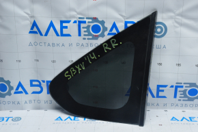 Window blind glass rear right Subaru XV Crosstrek 13-17 trimmed molding