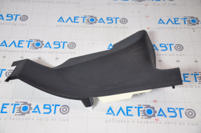 Door sill trim rear right Tesla Model 3 18- black, scratches