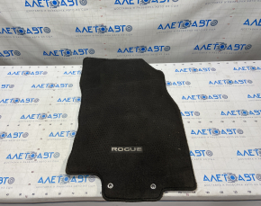 Carpet interior front right Nissan Rogue 14-20 cloth black