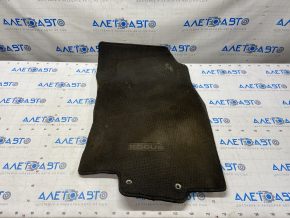 Carpet interior front right Nissan Rogue 14-20 cloth black, for dry cleaning
