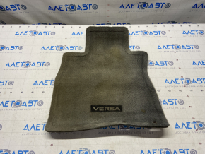 Carpet interior front left Nissan Versa Note 13-19 gray cloth, dry cleanable