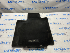 Carpet interior front left Infiniti JX35 QX60 13- cloth black
