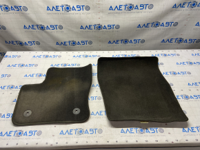 Set of floor mats for Ford Escape MK3 13-19 cloth black, type 2, dry cleanable