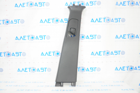 Center pillar trim upper belt right Jeep Grand Cherokee WK2 16- black, scratches