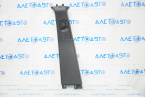 Center pillar trim upper belt left Jeep Grand Cherokee WK2 16- black, scratches, worn