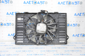Diffuser radiator shroud assembly Porsche Panamera 10-16 tear