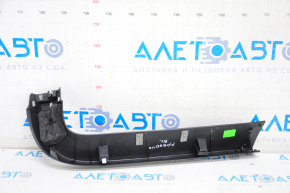 Left trunk door trim Porsche Panamera 14-16 black
