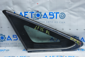 Window blind glass rear left Hyundai Sonata 15-17 petrol, scratches on chrome