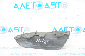 Front bumper insert under the cover left Jeep Grand Cherokee WK2 14-21 worn