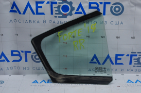 Door glass triangle rear right Kia Forte 4d 14-18