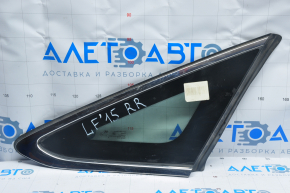 Window blind glass rear right Hyundai Sonata 15-17 petrol, scratches on chrome
