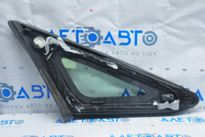 Window blind glass rear right Hyundai Sonata 15-17 petrol, scratches on chrome