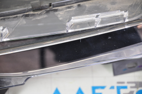 Fog light left Tesla Model 3 18- with turn signal, without corrector, sand, only side light works