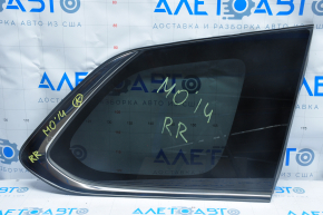Window blind glass rear right Mitsubishi Outlander 14-21 petrol, chrome, scratches, bump