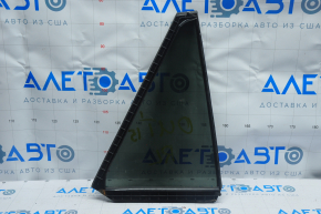 Door glass triangle with seal rear left Subaru Outback 15-19 black tint