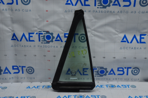 Mazda CX-5 13-16 green rear left triangle door glass with seal