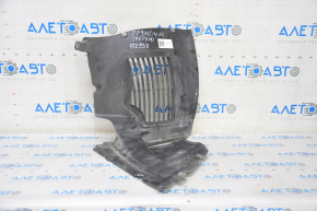 Front left mudguard front part Porsche Panamera 10-16 tears, mudguard torn off