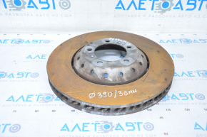 Front left brake disc Porsche Panamera 10-16 GTS AWD 4.8 390/36mm