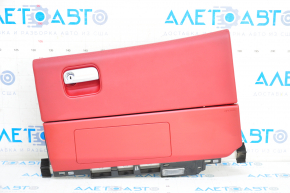 Airbag knee passenger right Porsche Panamera 10-16 with glove compartment, red leather, scratches