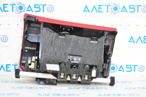 Airbag knee passenger right Porsche Panamera 10-16 with glove compartment, red leather, scratches