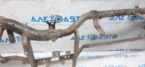 Underdash pipe reinforcement Hyundai Sonata 15-17 rusty, bent mount