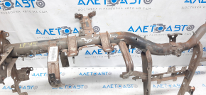 Underdash pipe reinforcement Hyundai Sonata 15-17 rusty, bent mount