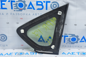 Window blind glass rear left Subaru Impreza 5d 17- black, seal peeled off