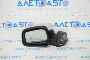 Side mirror left Jeep Grand Cherokee WK2 11-21 8+7 pin, heated, turn signal, auto-dimming, BSM, chrome, sand