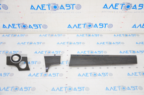 Set of Porsche Panamera 10-16 Carbon Front Panel Trims, Scratches