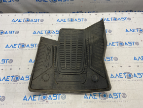 Floor mat front left Ford Escape MK3 13-19 rubber, black