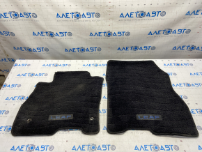 Set of floor mats Nissan Leaf 13-17 cloth black