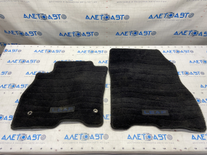 Set of floor mats Nissan Leaf 13-17 cloth black
