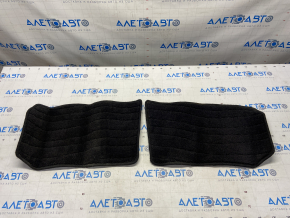 Set of floor mats Nissan Leaf 13-17 cloth black, dry cleanable