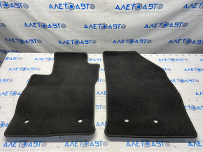 Set of floor mats for Chevrolet Volt 16 - cloth black, no plastic fasteners
