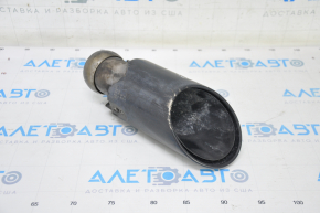 Exhaust pipe tip left inner Porsche Panamera 14-16 4.8 GTS with clamp, poke