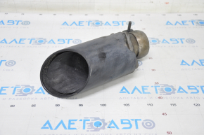 Exhaust pipe tip left outer Porsche Panamera 14-16 4.8 GTS with clamp