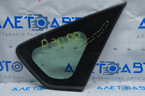 Window blind glass rear right Toyota Prius 30 10-15 without heating, scratch on glass