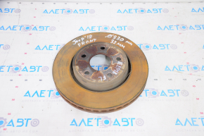 Brake disc front right Jeep Grand Cherokee WK2 11-21 330/32mm rusty
