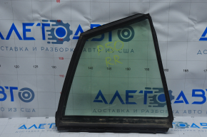Triangle door glass with seal, rear right, Toyota Prius 50 16-22