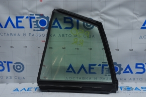Triangle door glass with seal, rear right, Toyota Prius 50 16-22