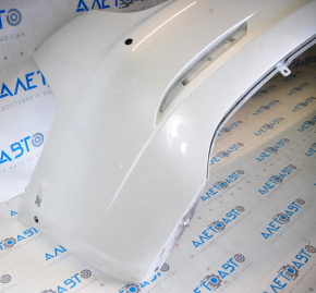 Rear bumper bare Tesla Model 3 18 - white, for parking sensors, scratches