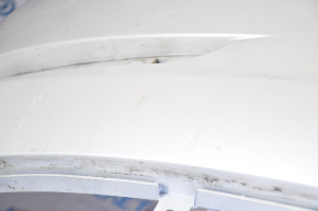 Rear bumper bare Tesla Model 3 18 - white, for parking sensors, scratches