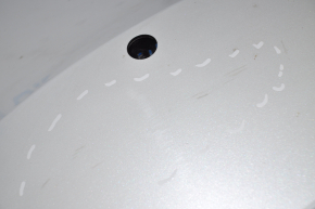 Rear bumper bare Tesla Model 3 18 - white, for parking sensors, scratches