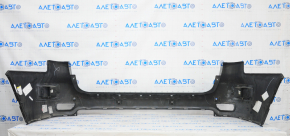 Bare rear bumper Jeep Grand Cherokee WK2 16-21 upper part, for parking sensors, for BSM, black, broken mount